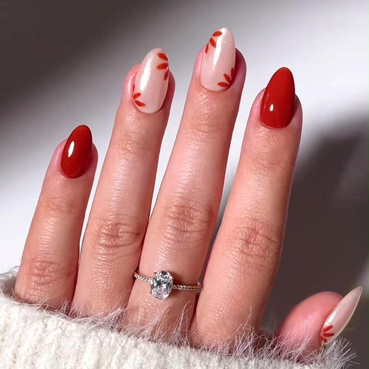 Elegant Red Nails